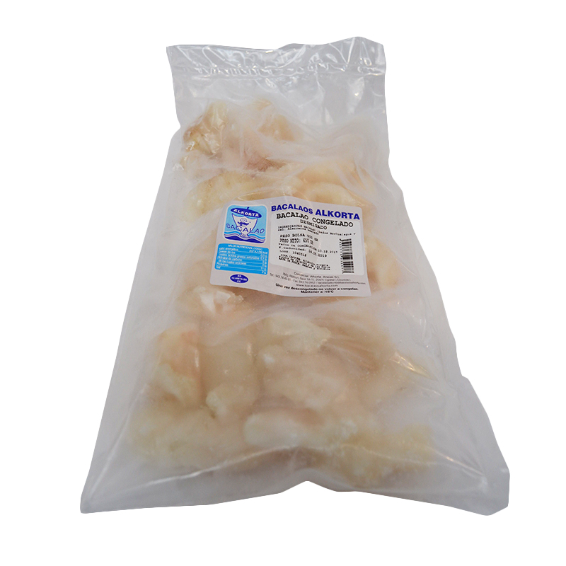BACALAO MIGAS BOLSA 500GR X10           