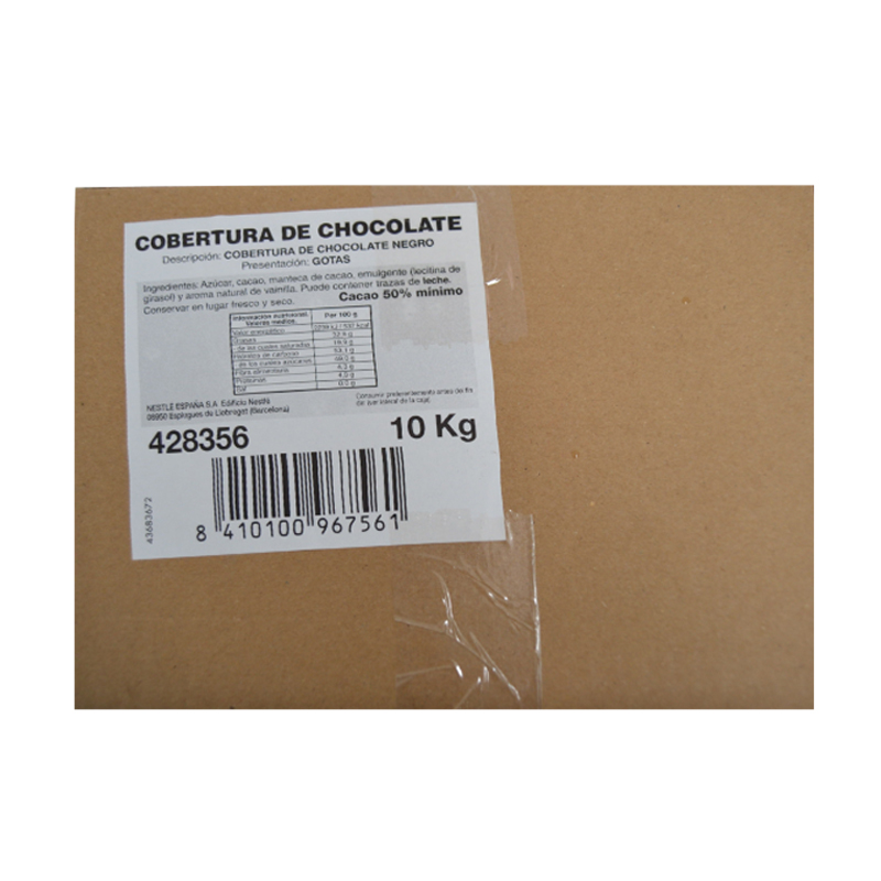 COBERTURA NEGRA NESTLE 10KG             