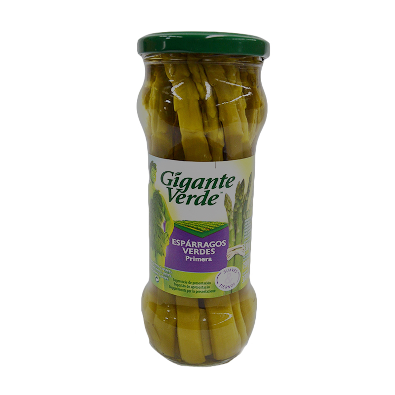 ESPARRAGO TRIGUERO GIGANTE VERDE 12X620G