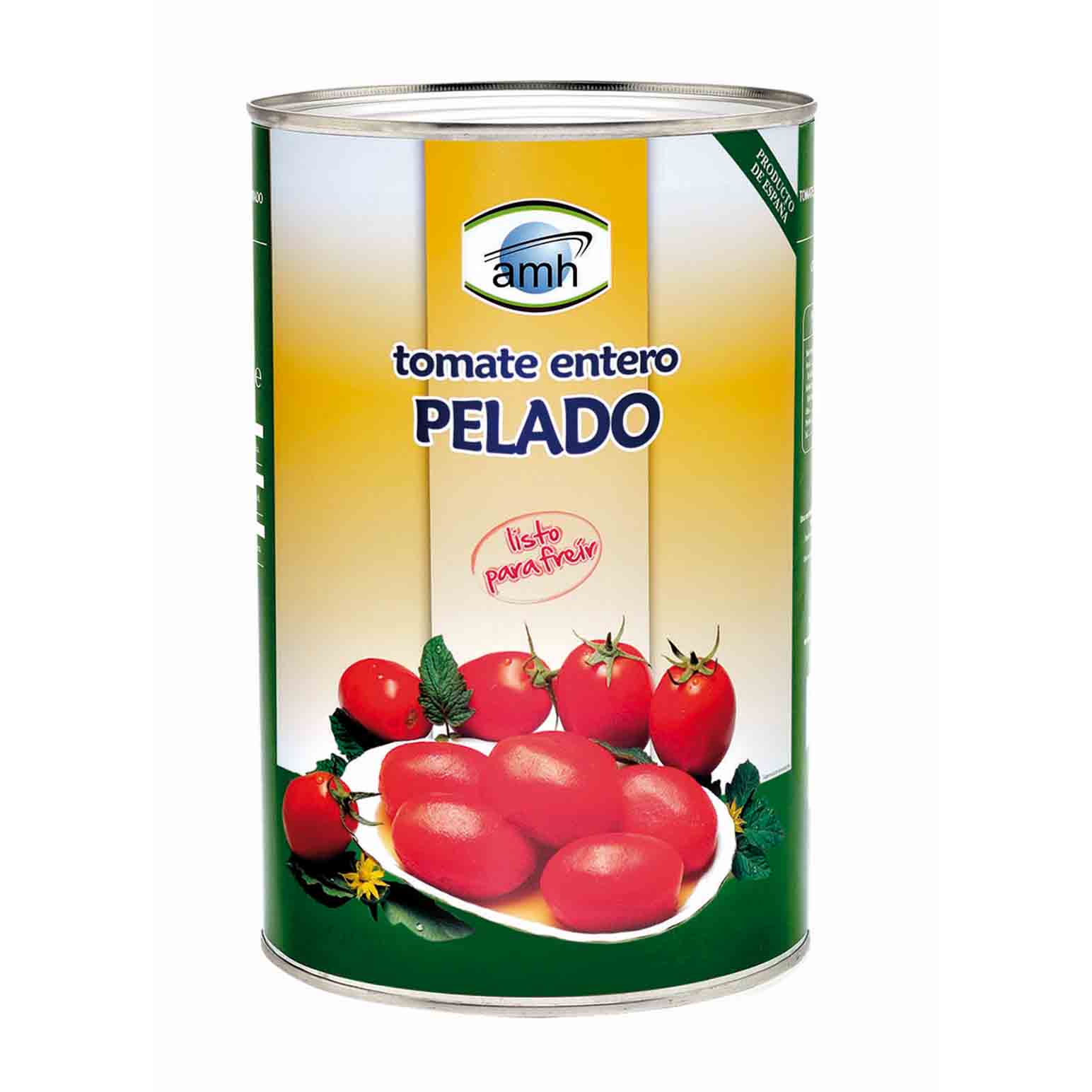 TOMATE NATURAL PELADO 5KG AMH           
