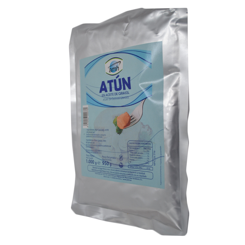 ATUN EN ACEITE VEG. BOLSA 16X1KG        