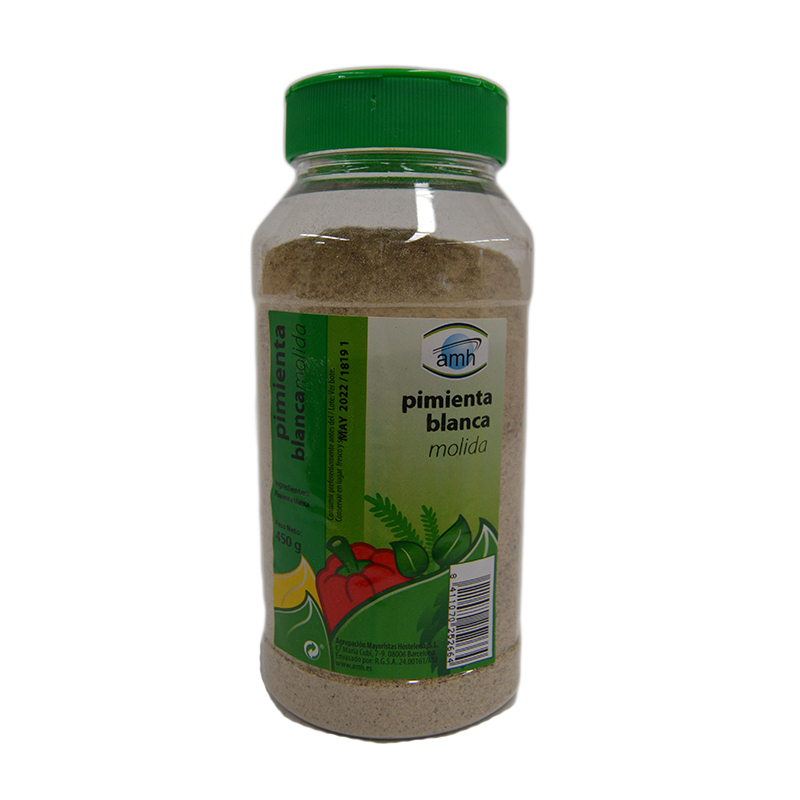 PIMIENTA BLANCA MOLIDA B.450G           