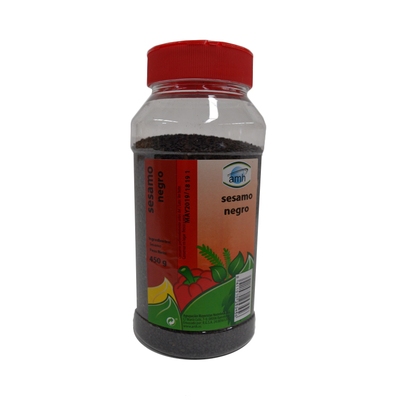 SESAMO AJONJOLI NEGRO B.450GR           