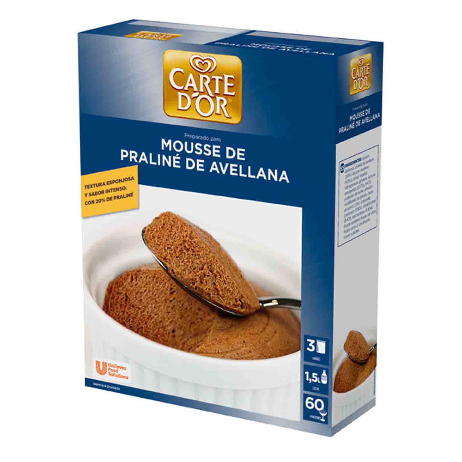 MOUSSE AVELLANA CARTE D.OR C/ 6EST      