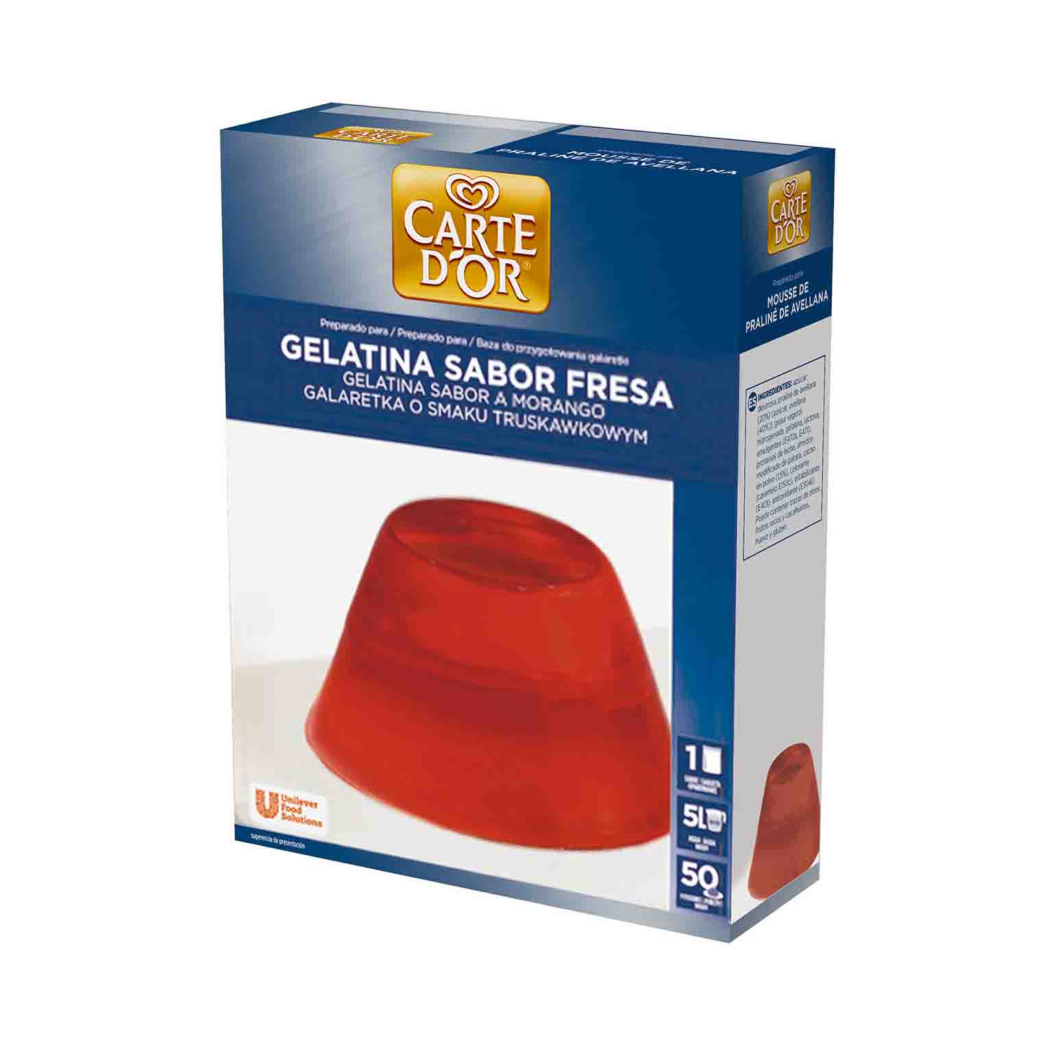 GELATINA DE FRESA CARTE DÂ´OR            