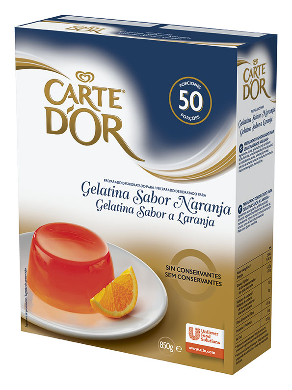 GELATINA DE NARANJA CARTE DÂ´OR          