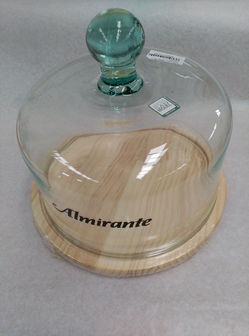 REGALO QUESERA CRISTAL ASTURIANA        