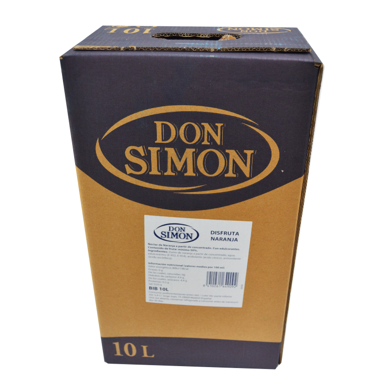 NECTAR NARANJA DON SIMON BOX 10L.       