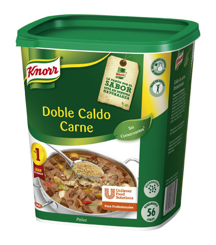 CALDO DOBLE CARNE KNORR 6X900GR         