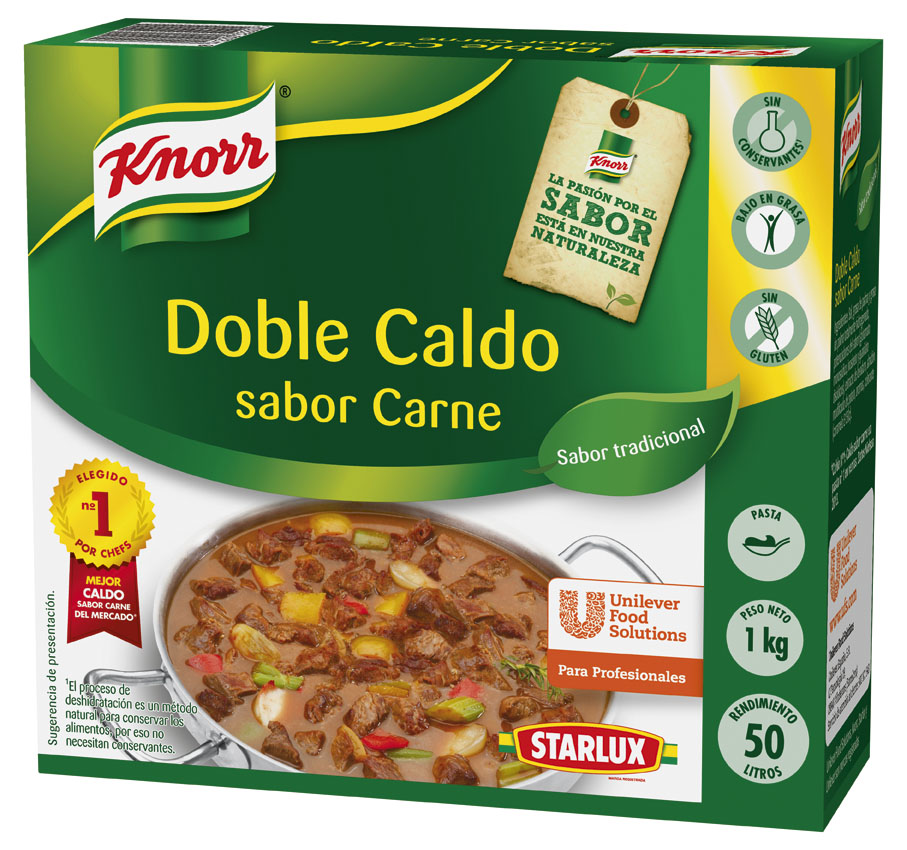 CALDO DOBLE CARNE PASTA KNORR 18X1KG    