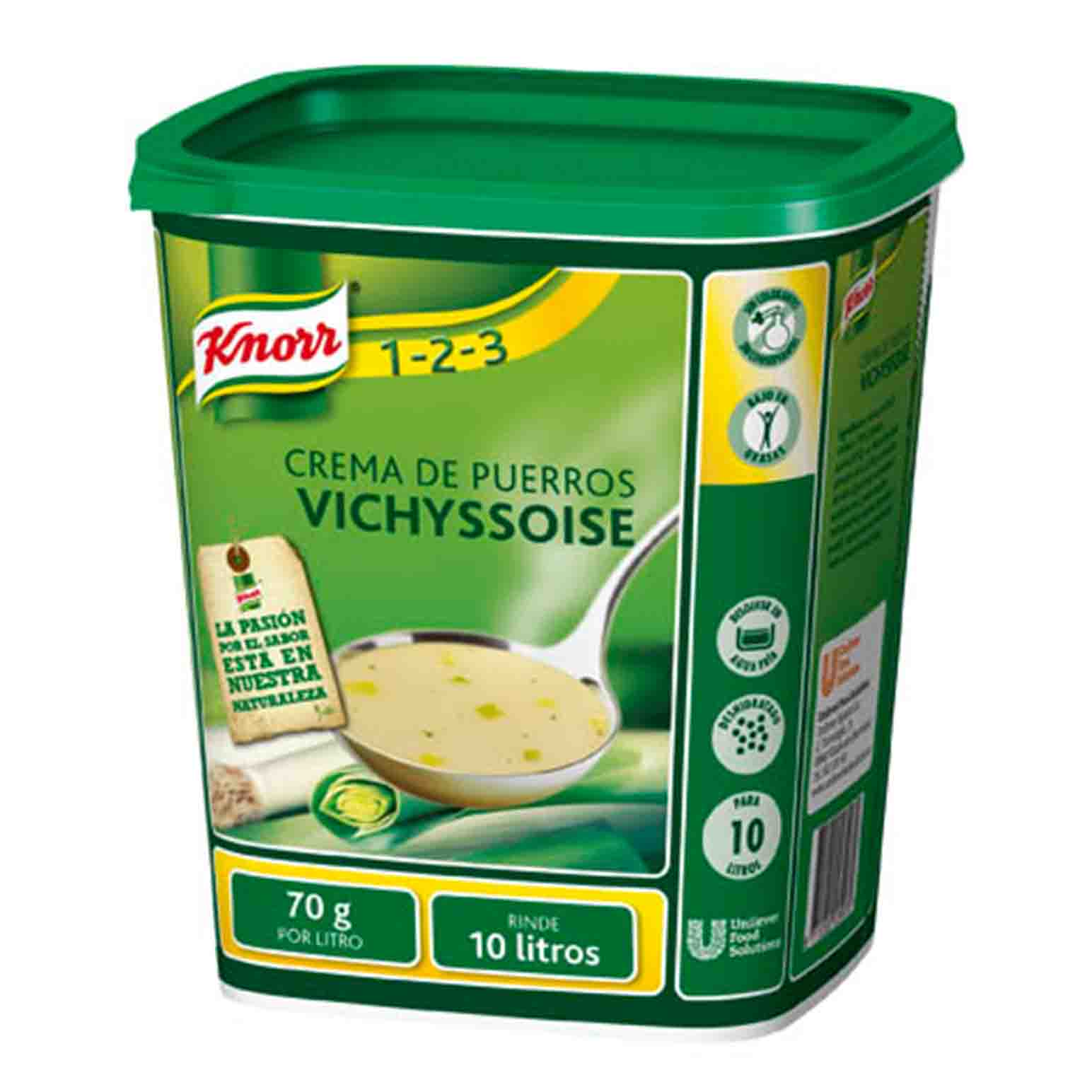 CREMA DE PUERROS KNORR 6x700g           