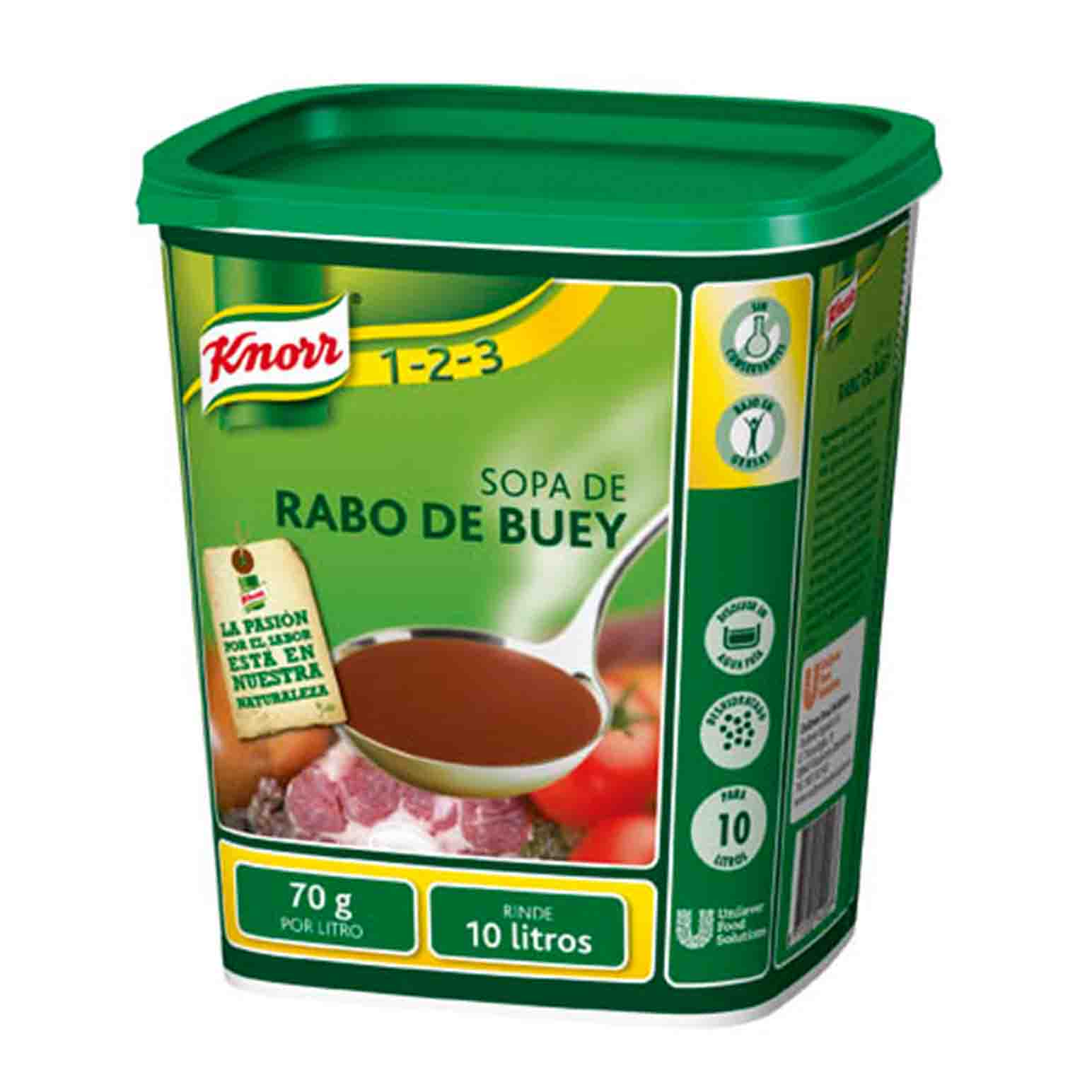 SOPA DE RABO DE BUEY KNORR 6x700g       
