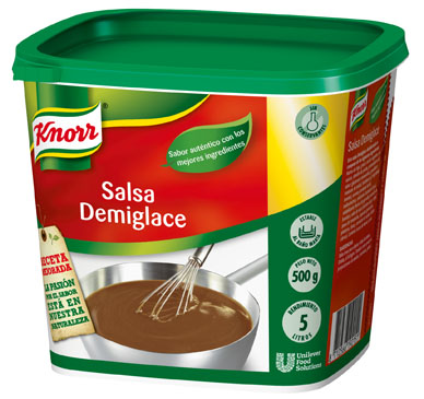 SALSA DEMIGLACE CLASICA KNORR 6X850GR   
