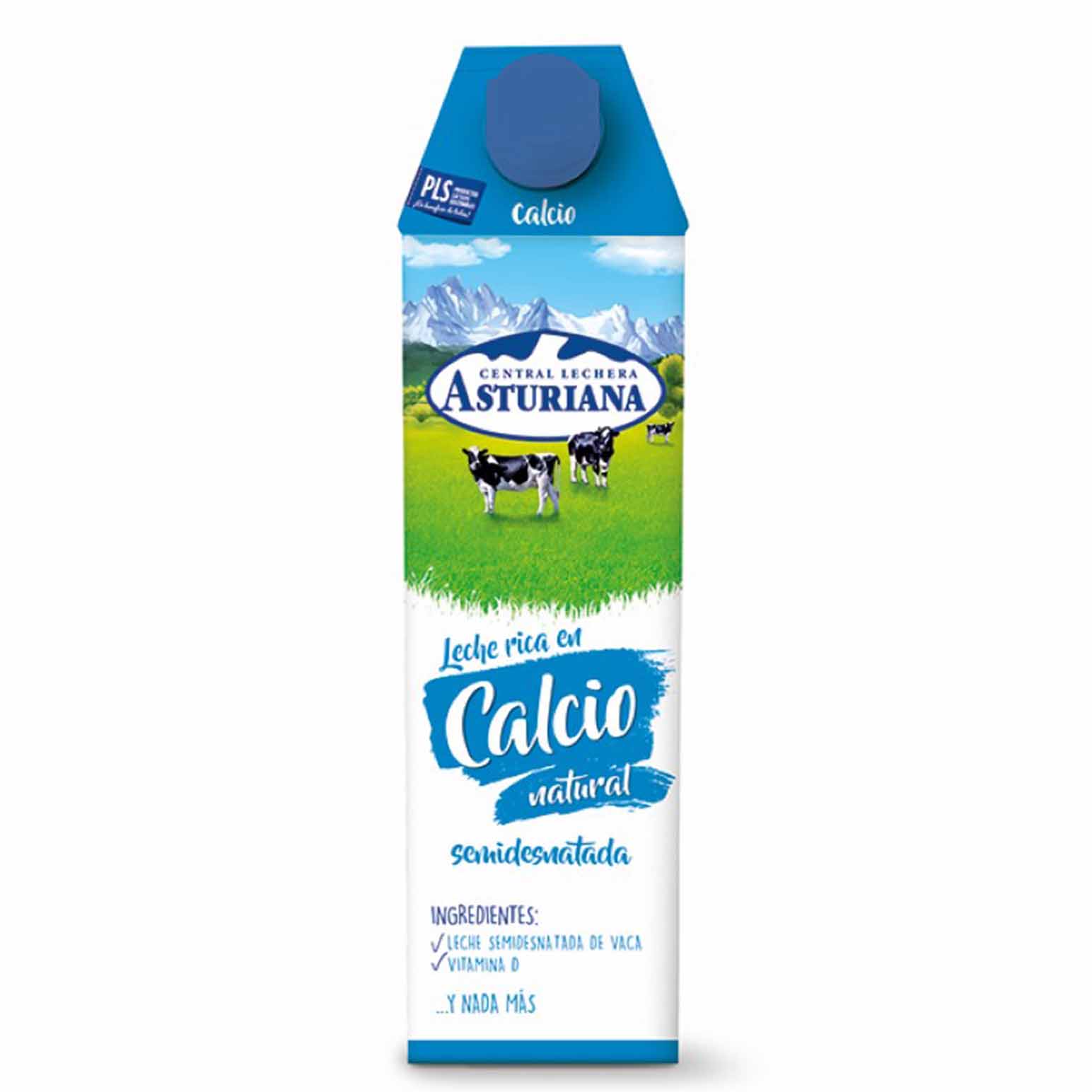 LECHE CALCIO SEMI 1L.TGA*6              