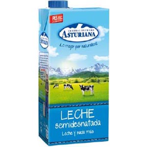 LECHE UHT COMBI 1L.SEMI*6               