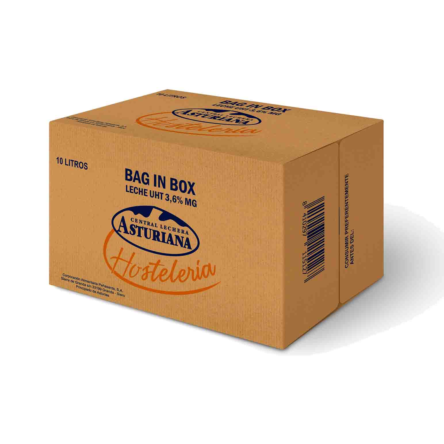 LECHE UHT 3,6%MG 10L.BOLSA              
