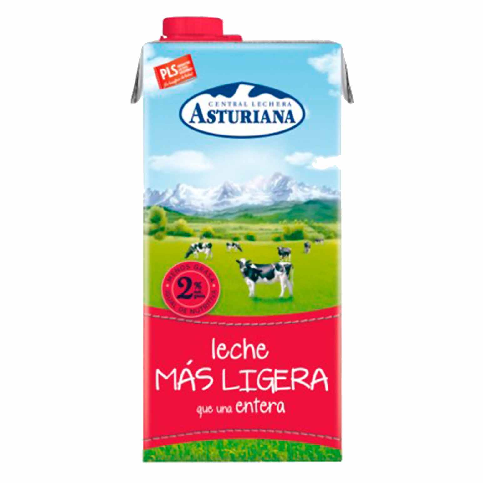 LECHE 2% MG 1L. SLIM*6                  