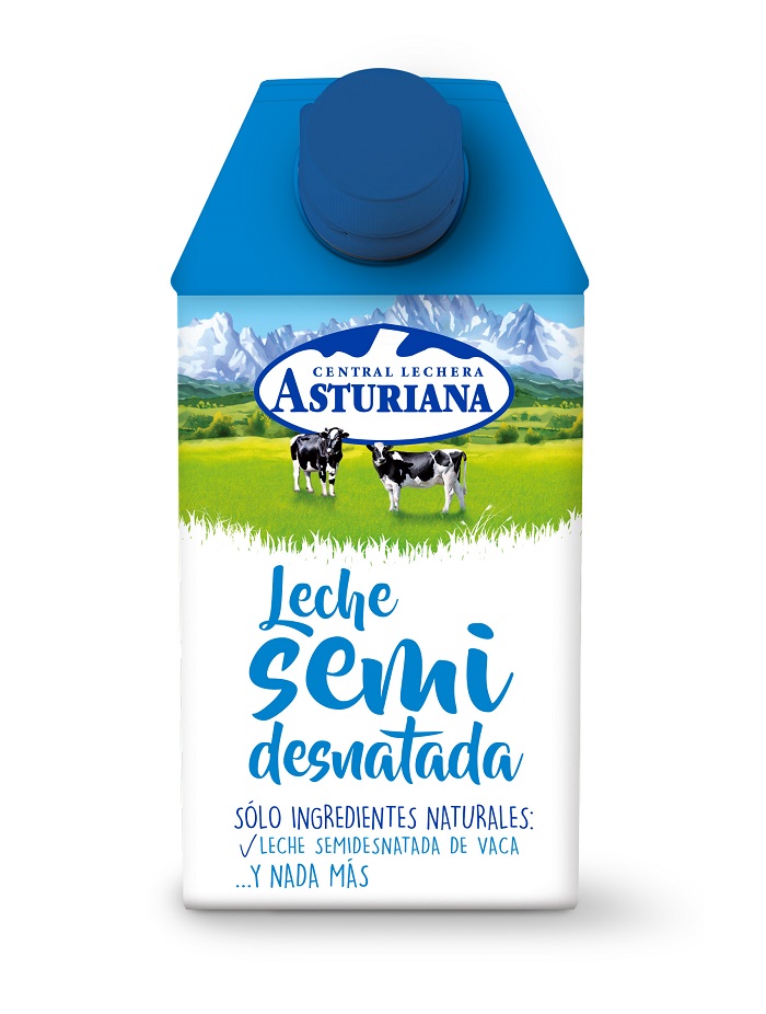 LECHE UHT SEMI 0.5L.*6                  