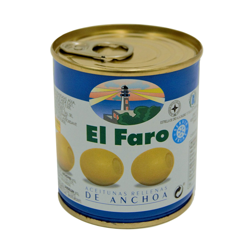 ACEITUNAS RELLENAS EL FARO (12x85gr)    