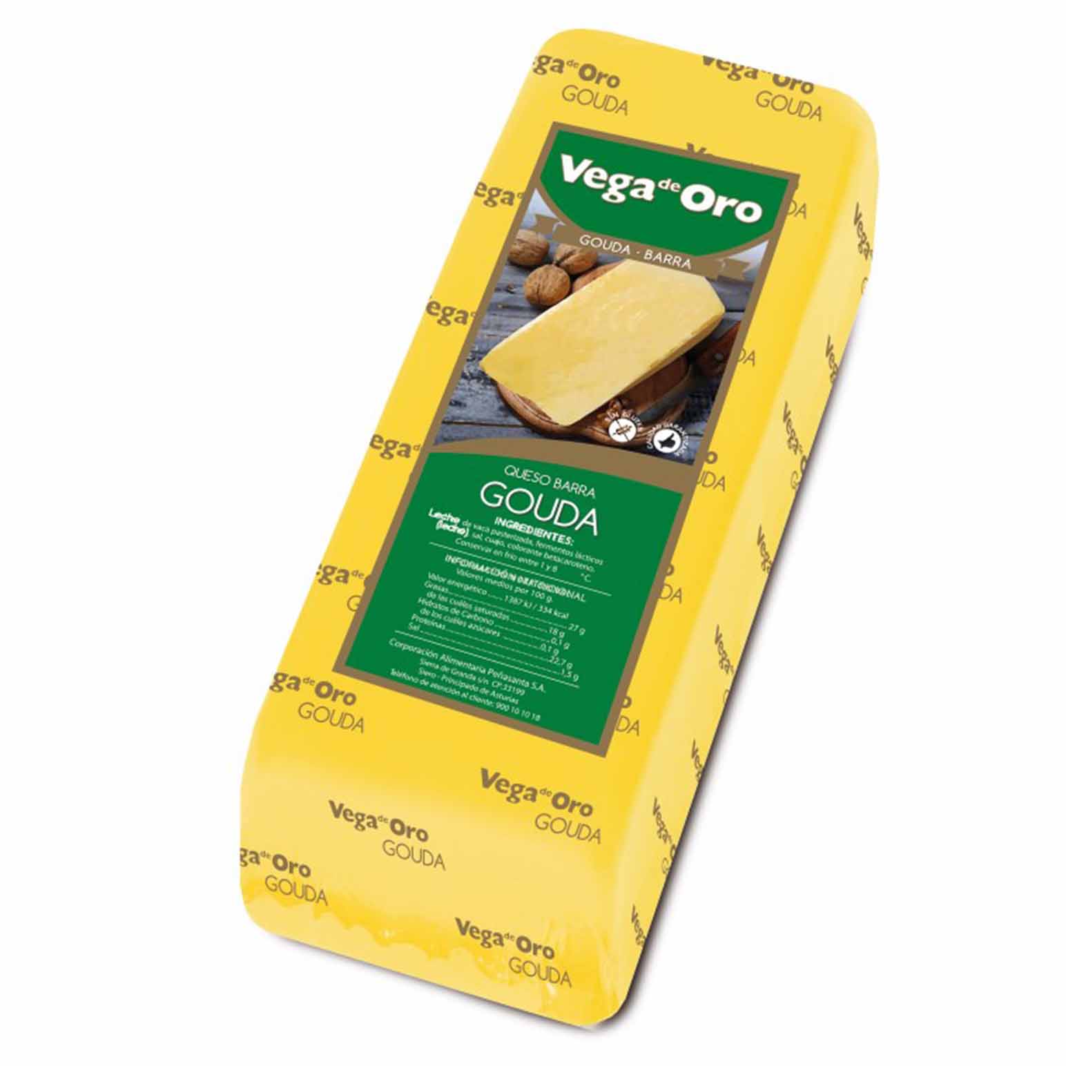 QUESO GOUDA BARRA VEGA DE ORO           