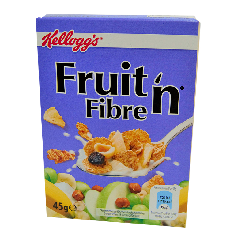 KELLOGGÂ´S FRUIT FIBRE 40X45gr           
