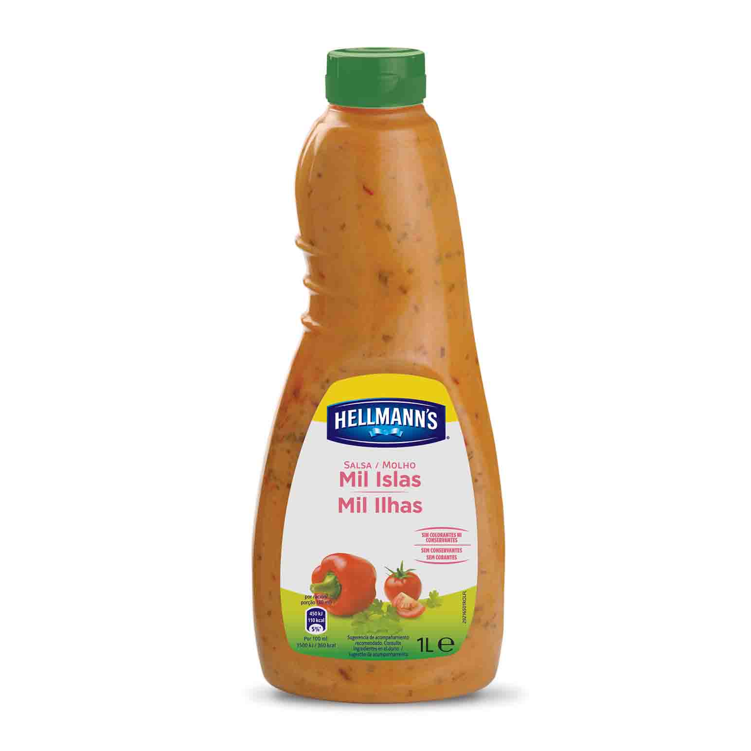 SALSA SALAD MIL ISLAS CALVE 1L          