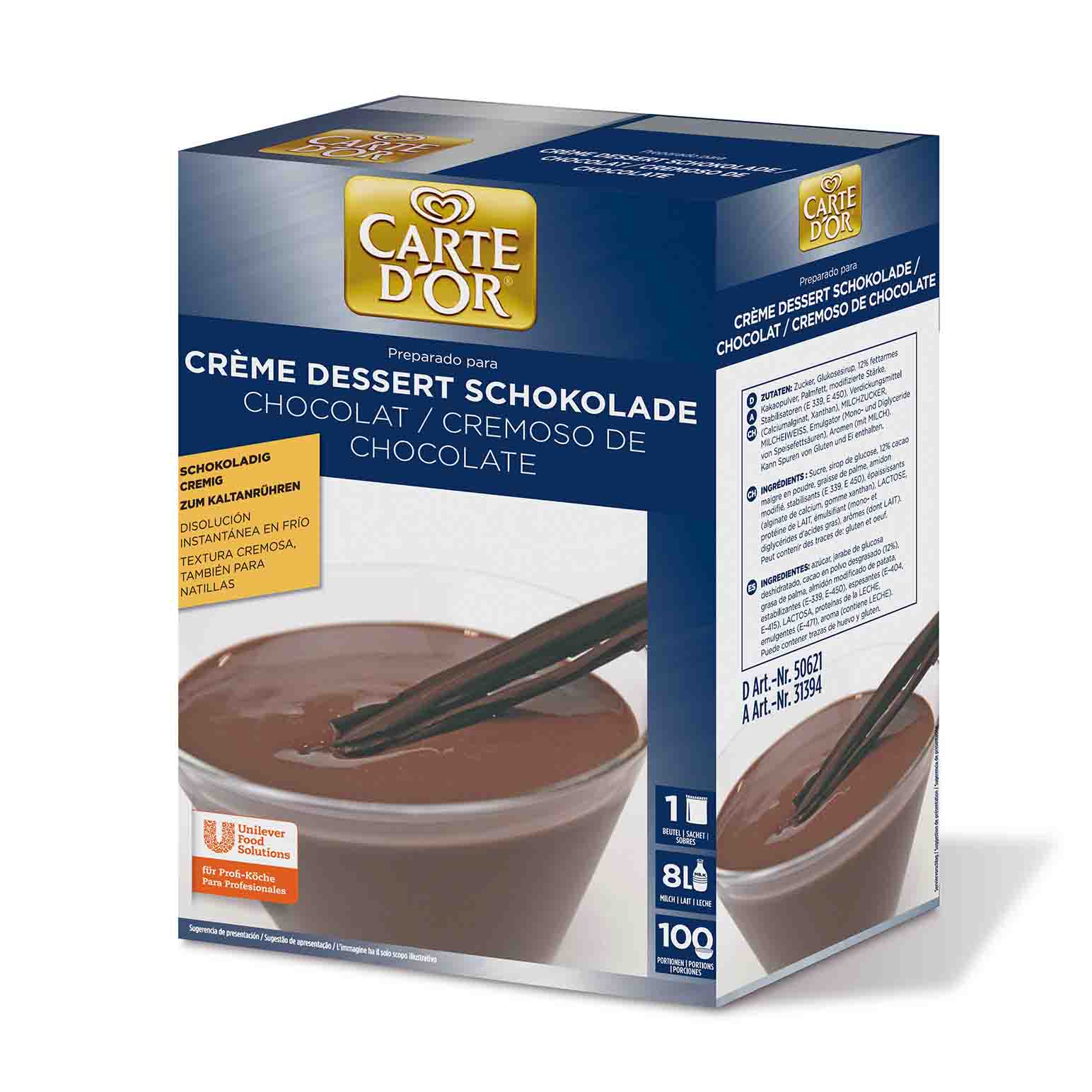 CREMOSO DE CHOCOLATE CDOR 6X1,6         