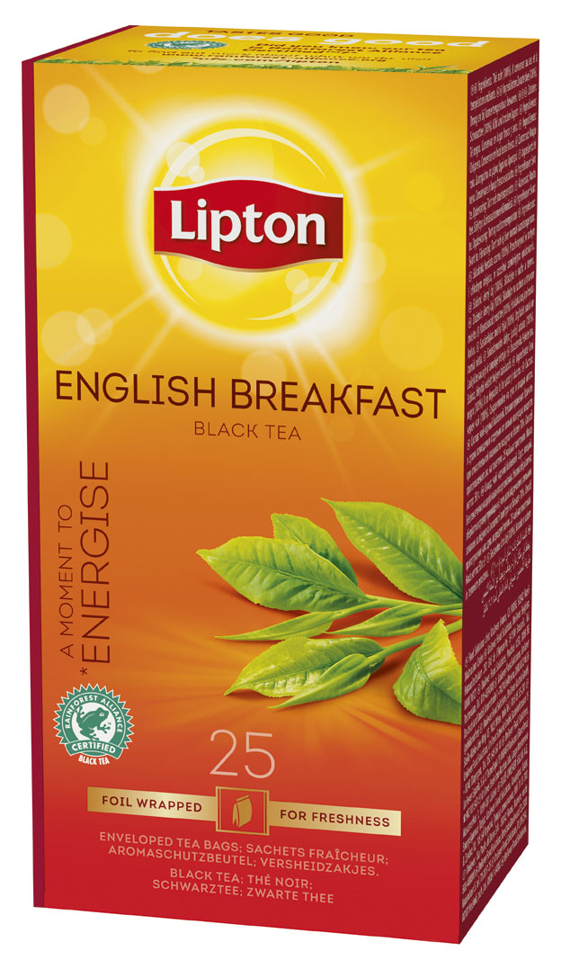 TE NEGRO ENGLISH BREAKFAST 6X25 SOBRES  