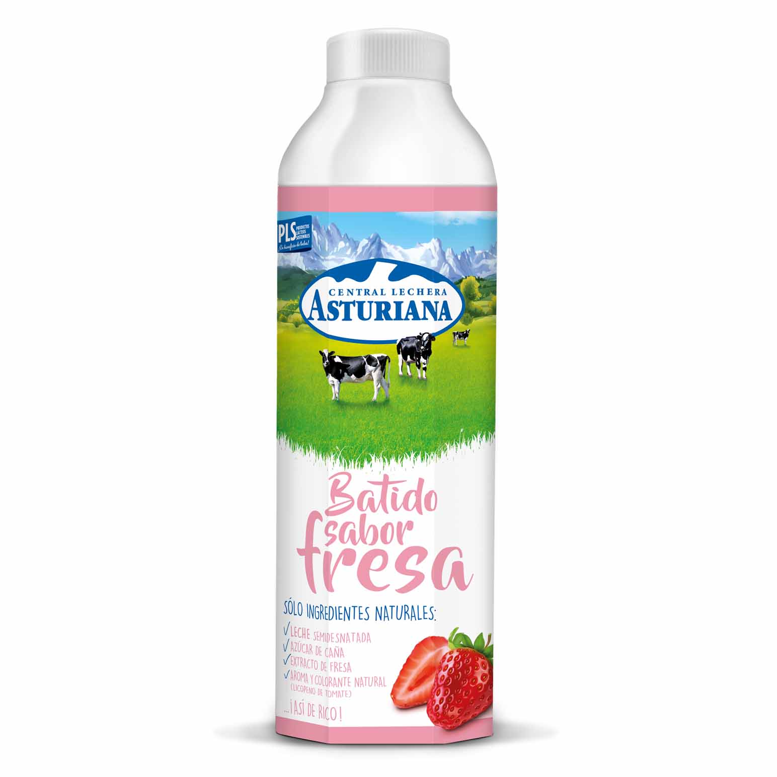 BATIDO FRESA CLAS 1L P*6                
