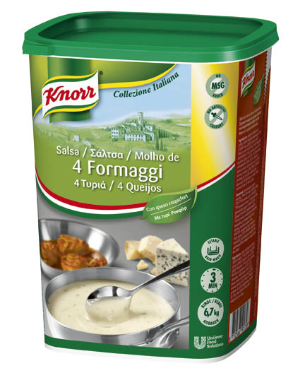 SALSA 4 QUESOS 6X775G KNORR             