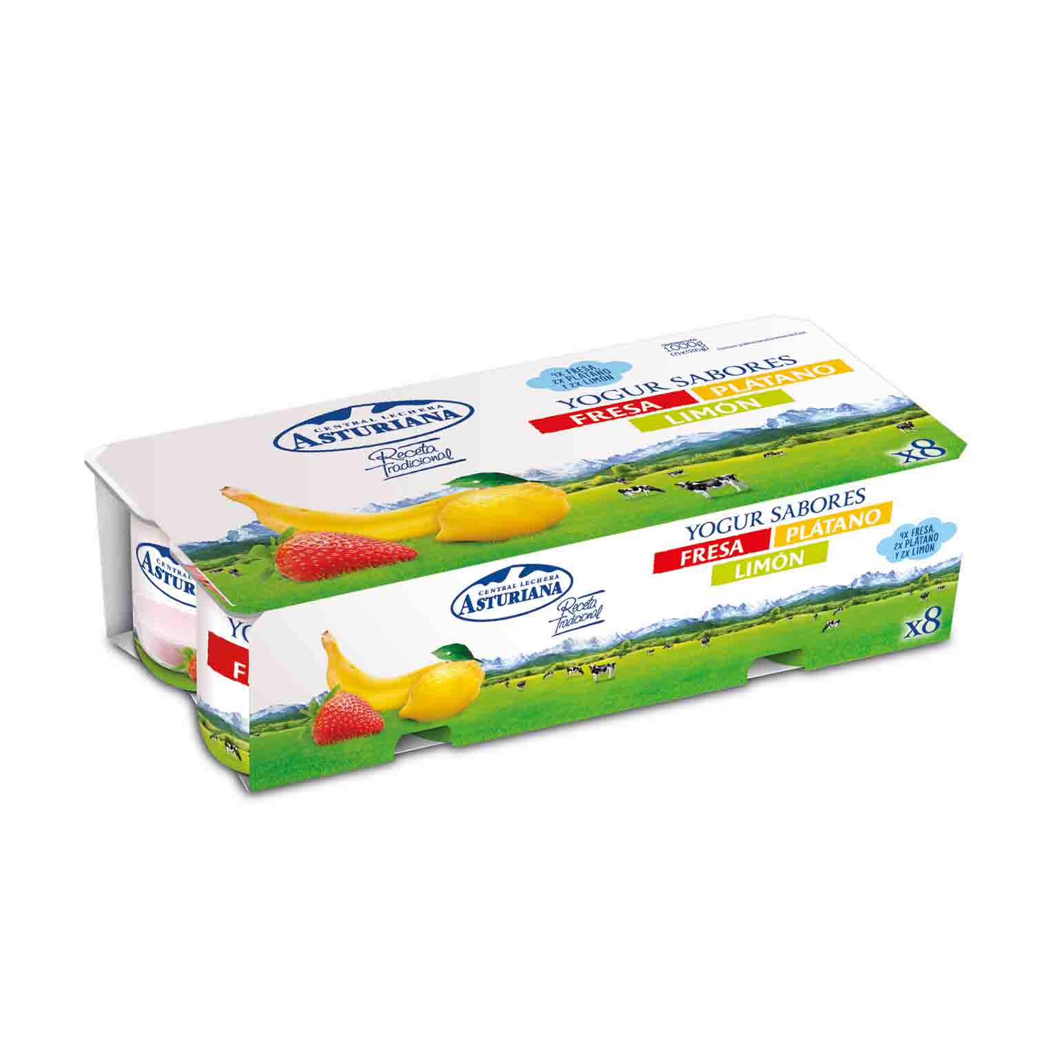 YOGUR SABORES P*8 TRADICIONAL           