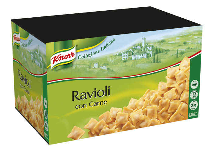 RAVIOLI DE CARNE KNORR 3KG              