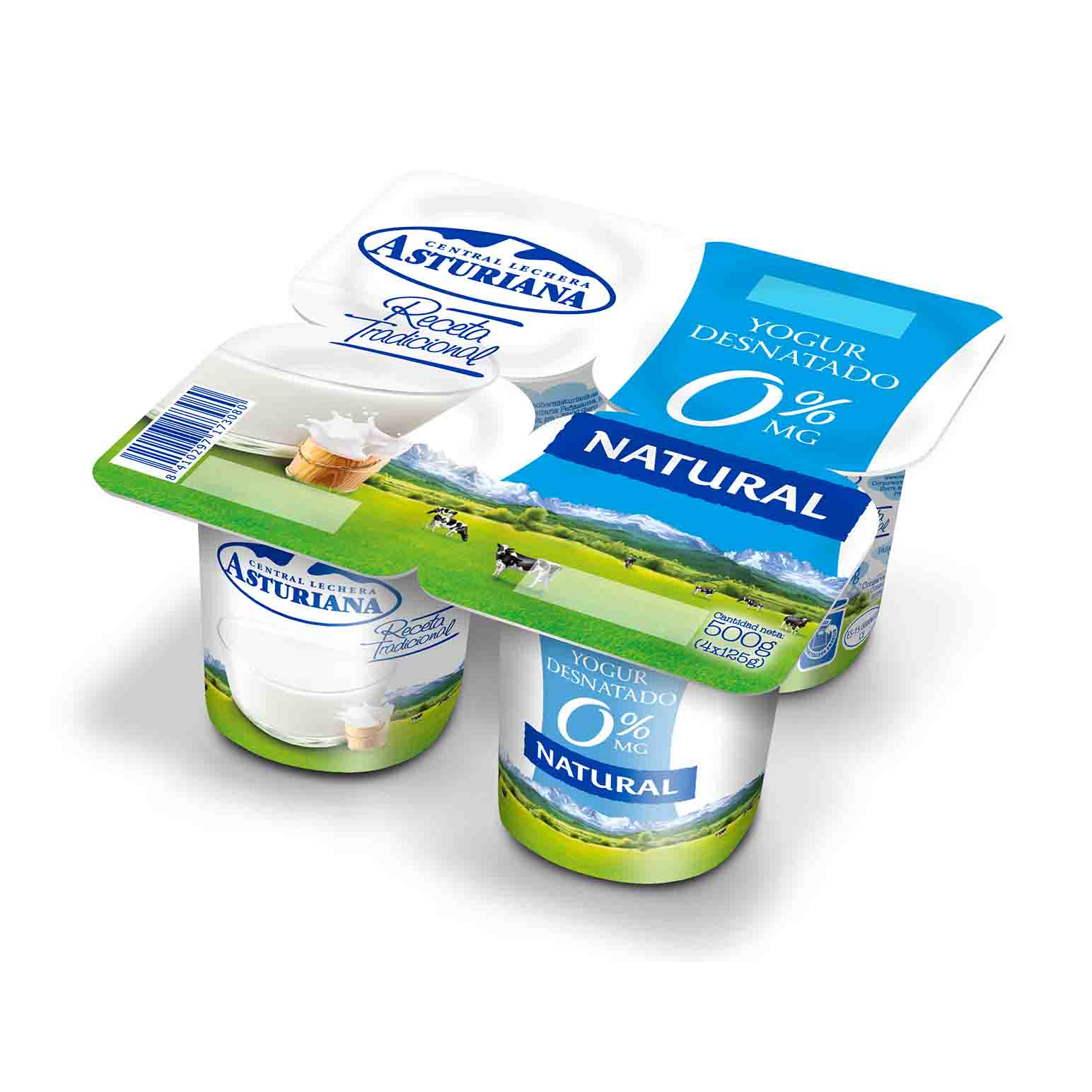 YOGUR DESNAT.NATURAL P*4                