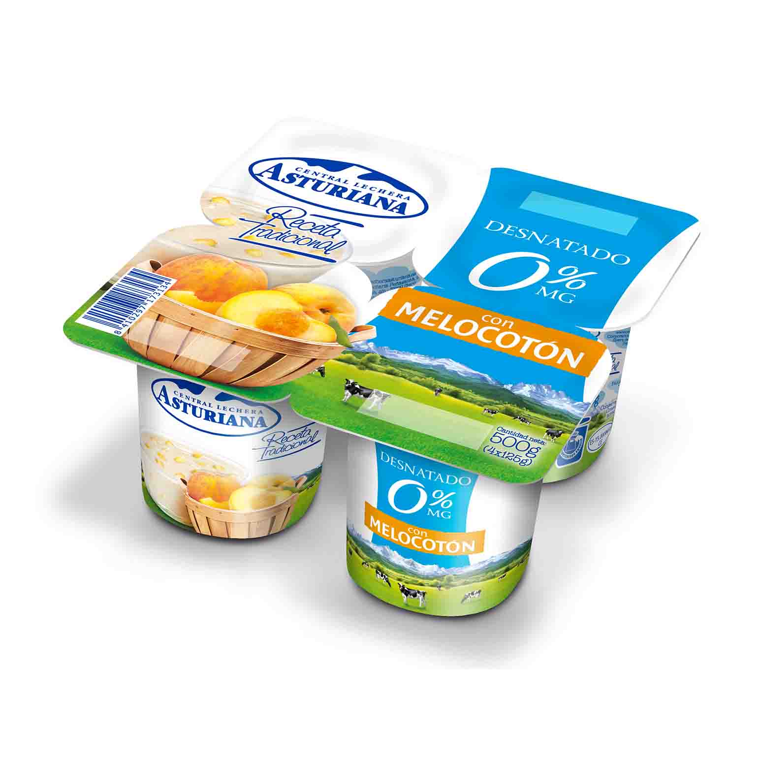 YOGUR DES.C/MELOCOTON P*4               