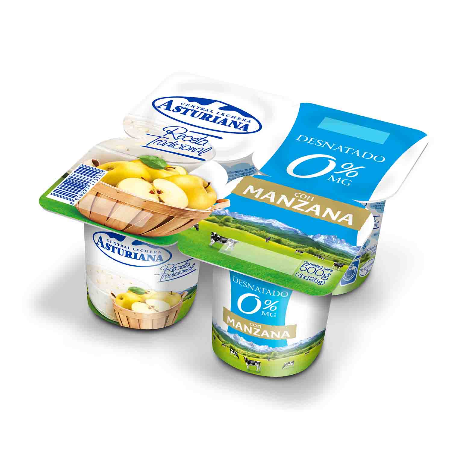 YOGUR DES.C/MANZANA P*4                 