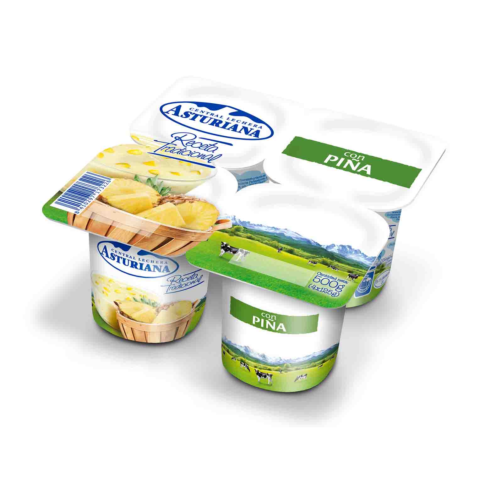 YOGUR CON PIÃA P*4                      