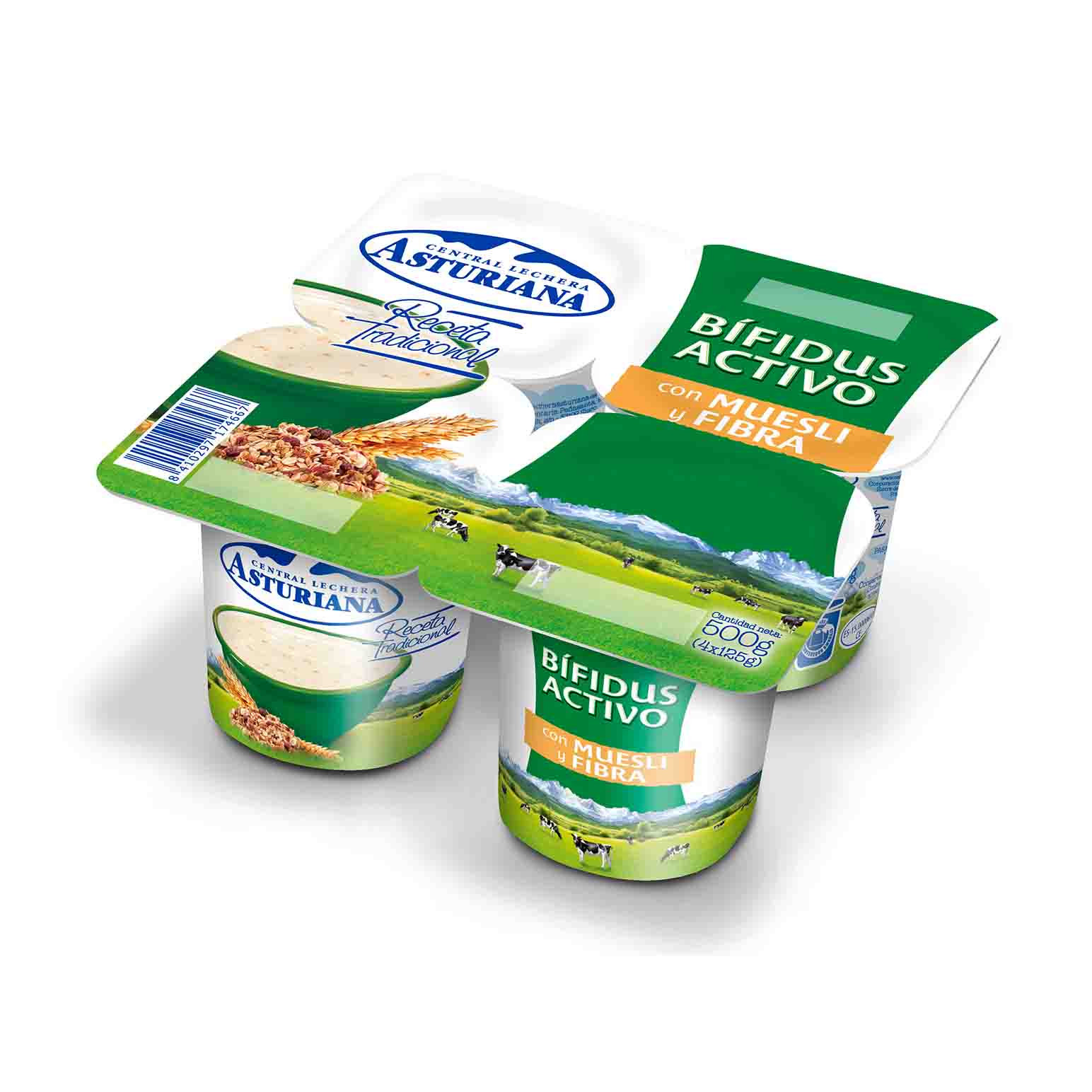 BIFIDUS C/MUESLI FIBRA P*4              