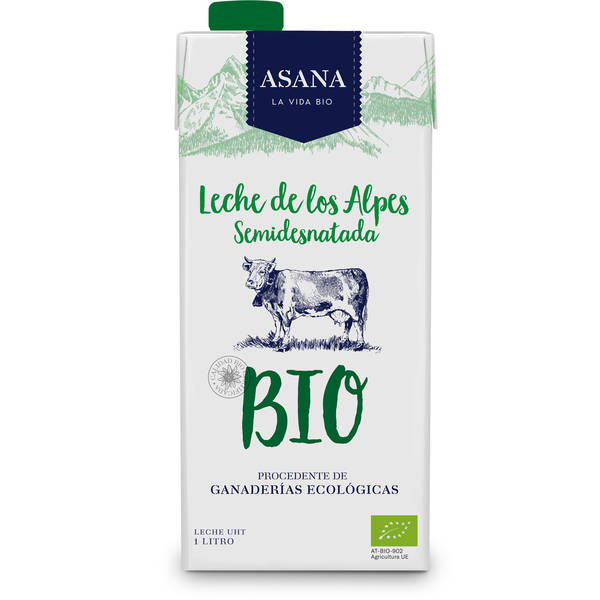 LECHE BIO SEMI 1L.                      
