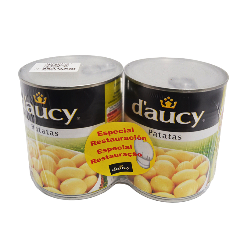 PATATAS DÂ´AUCY pack 2x800gr             