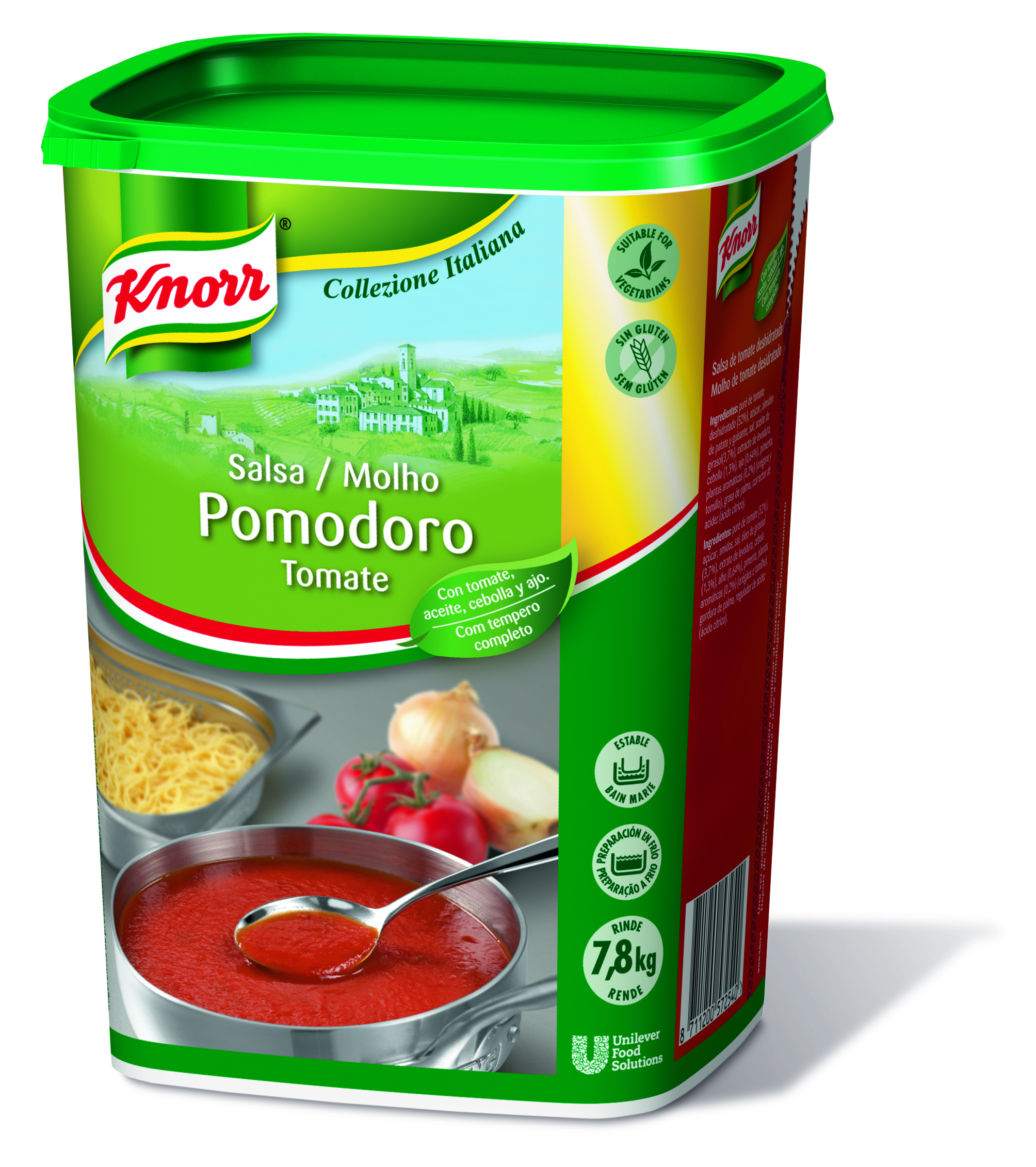 SALSA TOMATE 6X875 GR KNORR             
