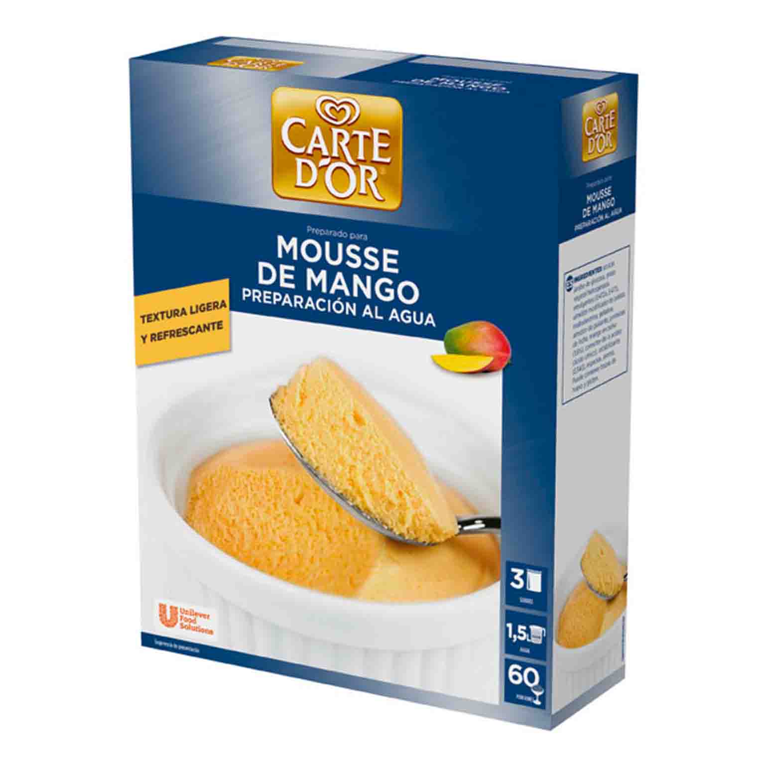MOUSSE MANGO 6X570G                     