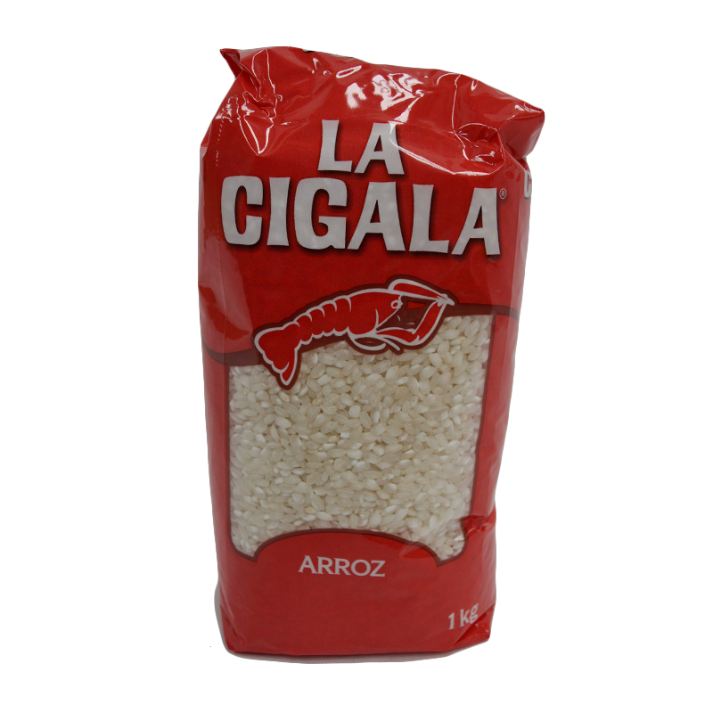 ARROZ LA CIGALA AHORRO REDONDO 1KG      
