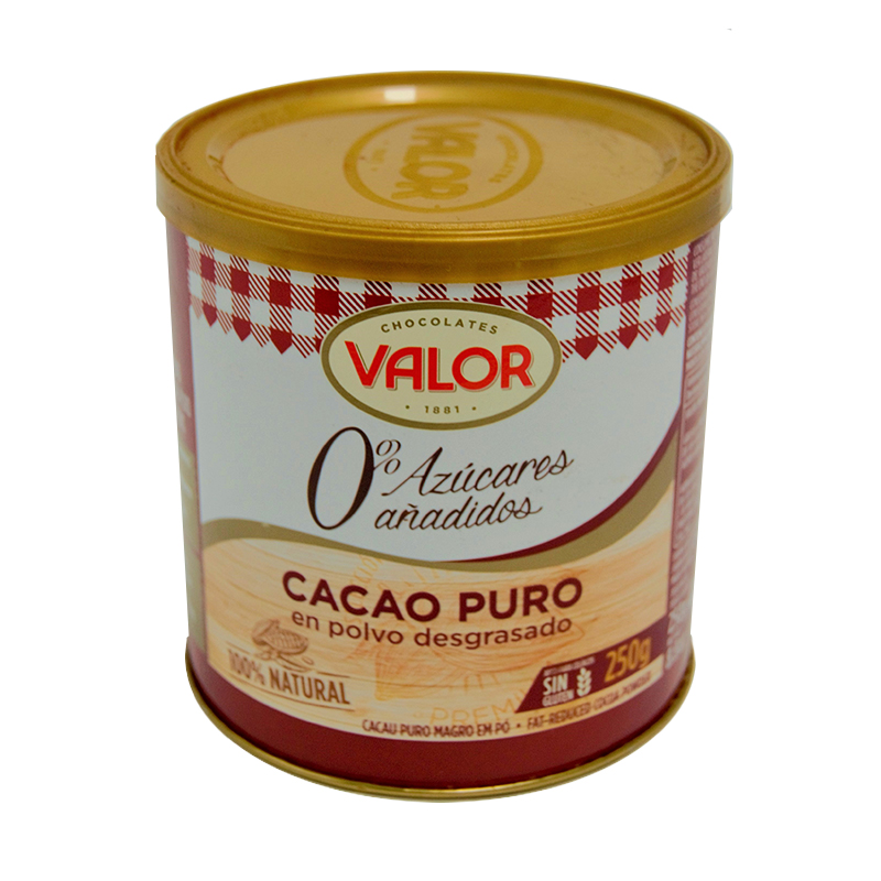 CACAO PURO EN POLVO 250GR X6  S.AZUCARES