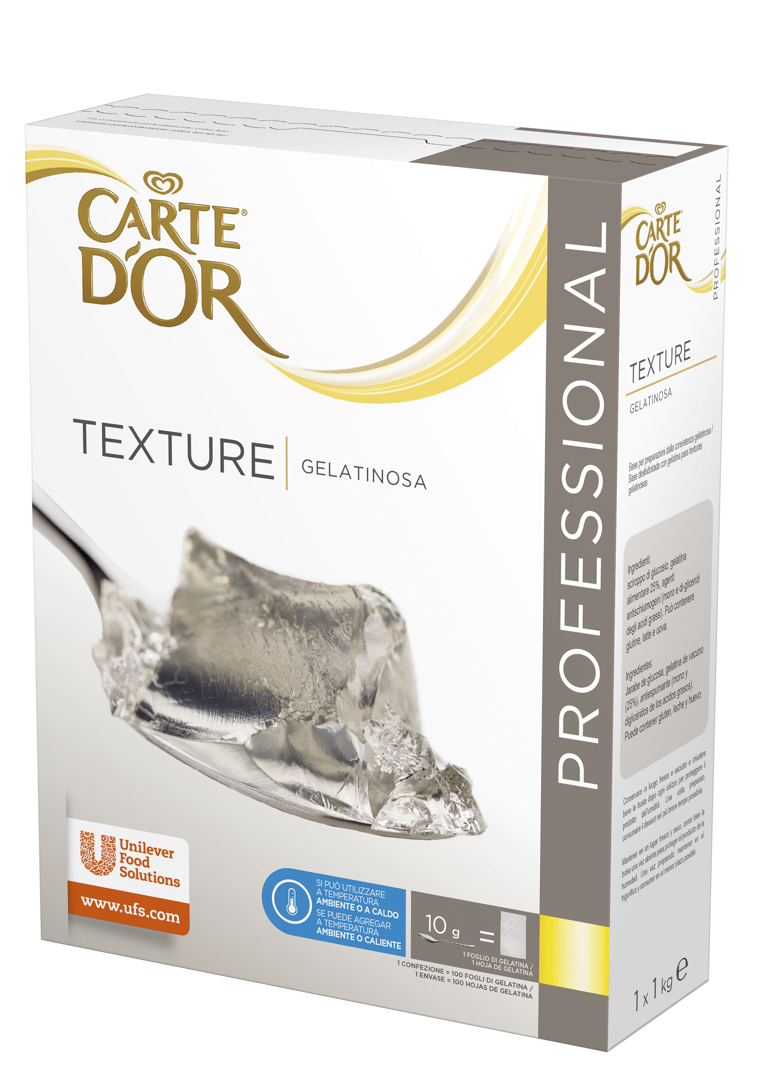 TEXTURA GELATINOSA CARTE DÂ´OR 1KG       