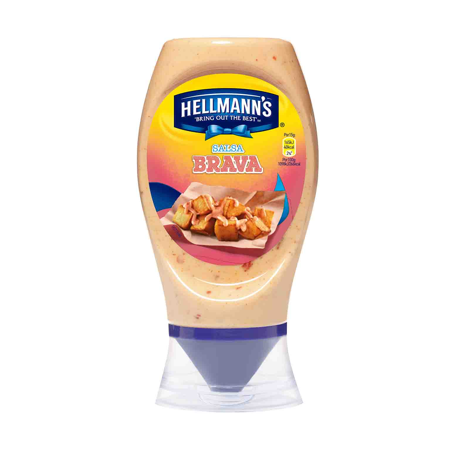 SALSA BRAVA HLMNS.BOCABAJO 8X250ML      