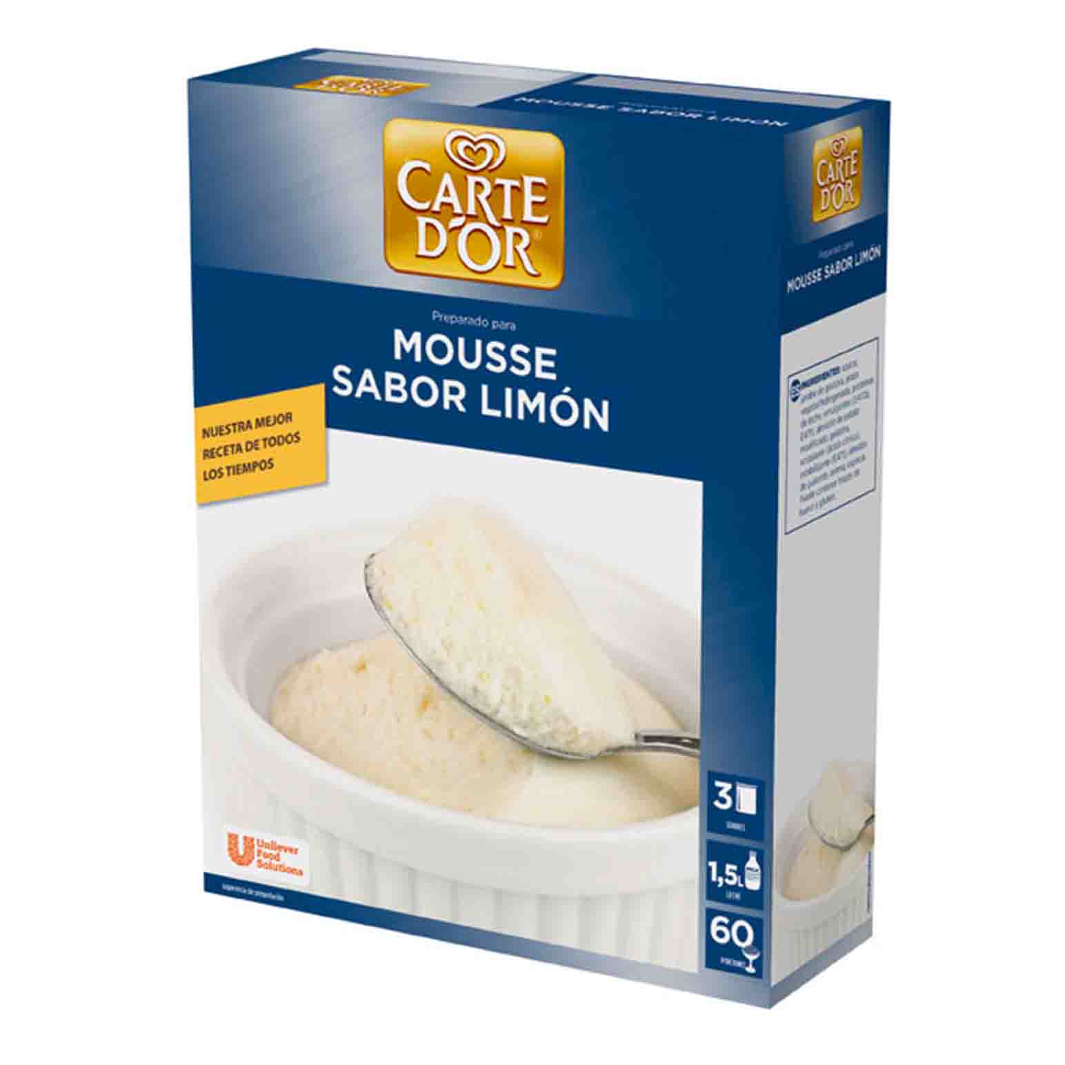 MOUSSE LEMON 6X600GR CDOR               