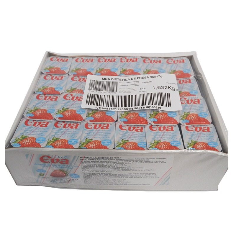 MERMELADA FRESA DIET EVA 96 17GR        