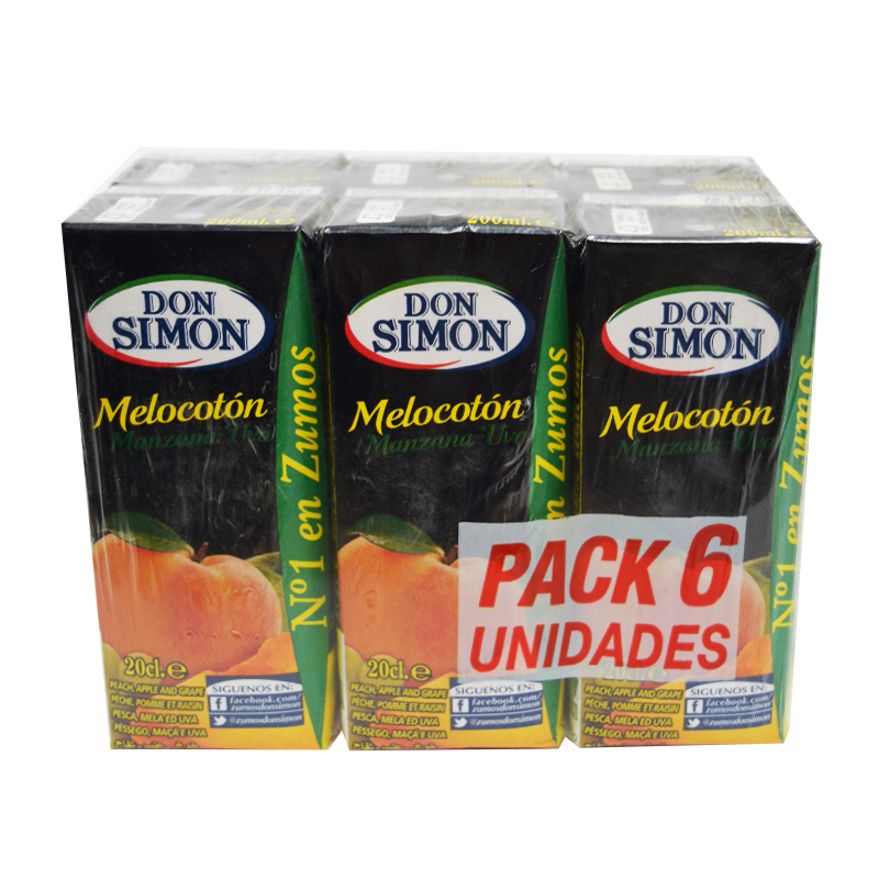 ZUMO MINI MELOC/UVA D.SIMON 30X200ML    