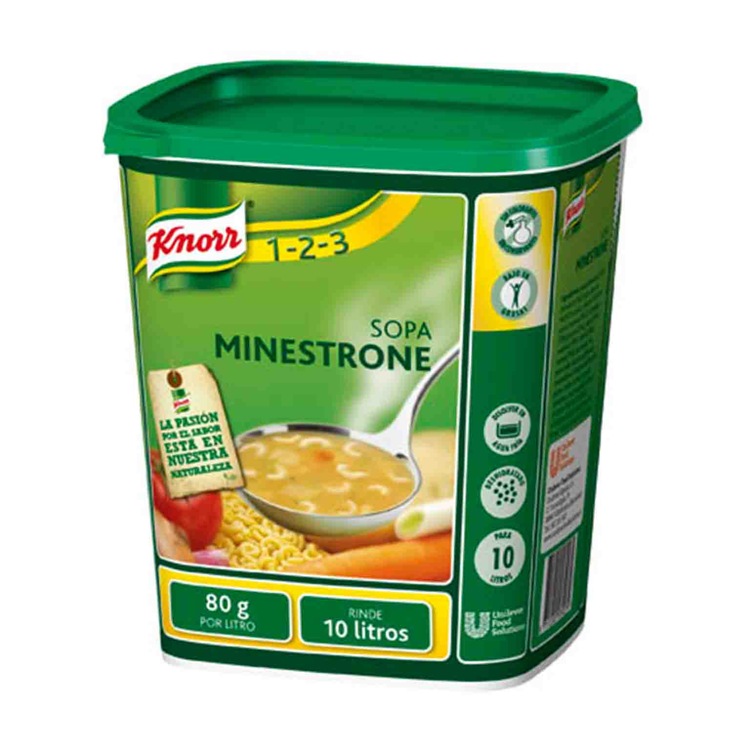 SOPA MINESTRONE KNORR C/6X800G          