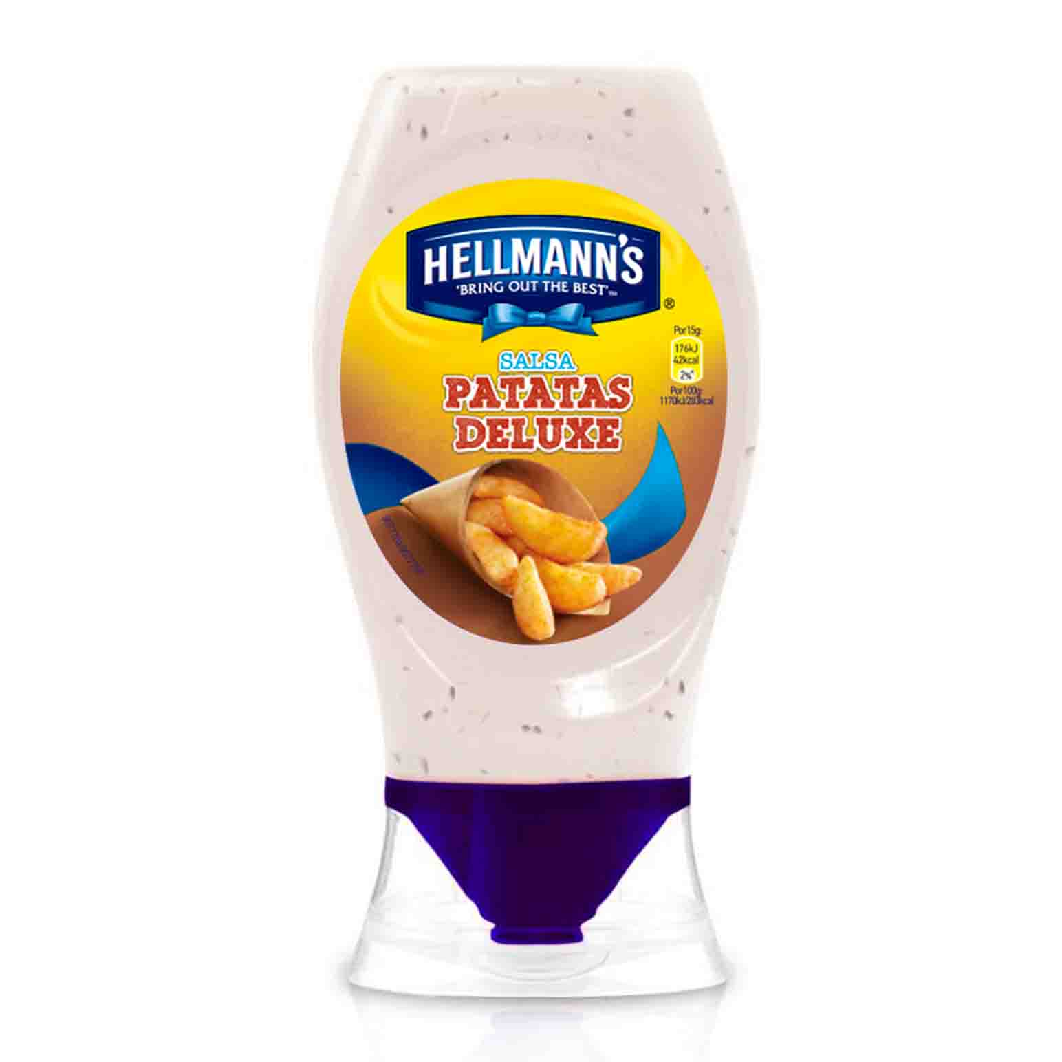SALSA PATATA DELUX HELLMANNÂ´S 8X250ML   